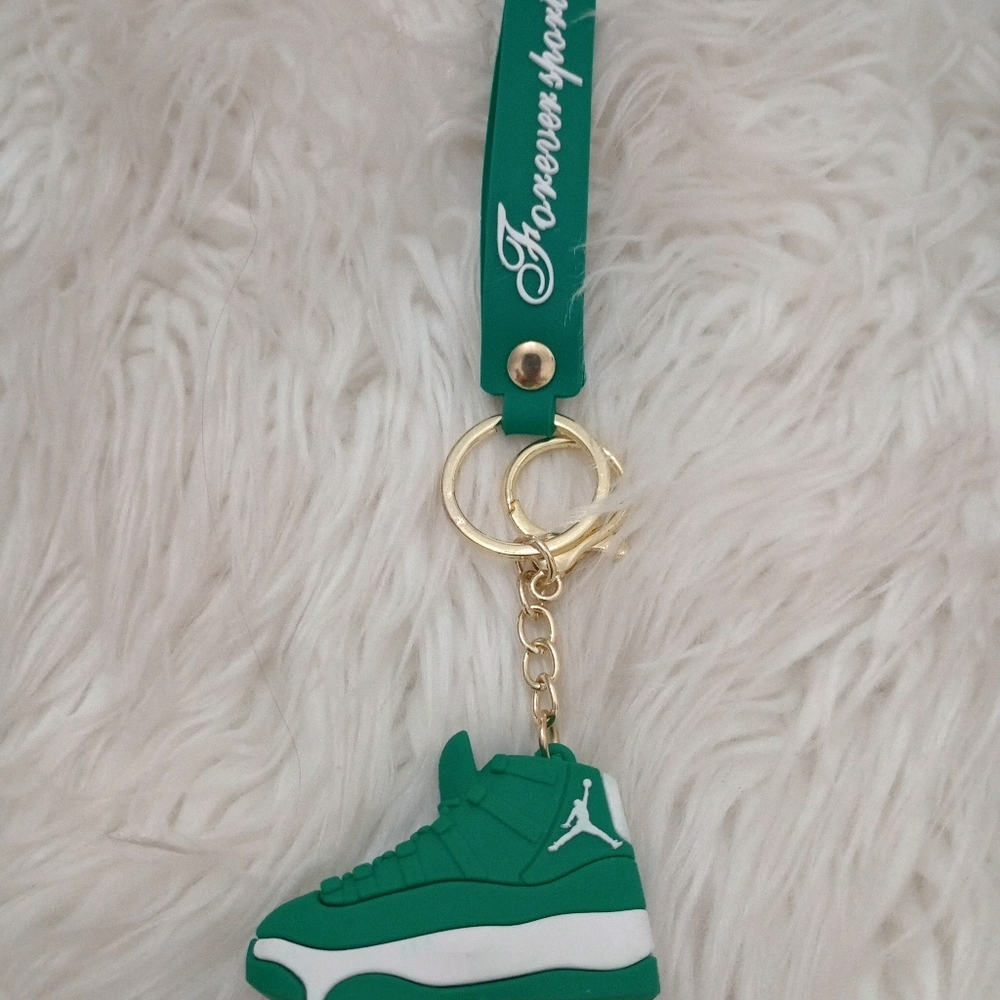 Jordan Green Keychain.